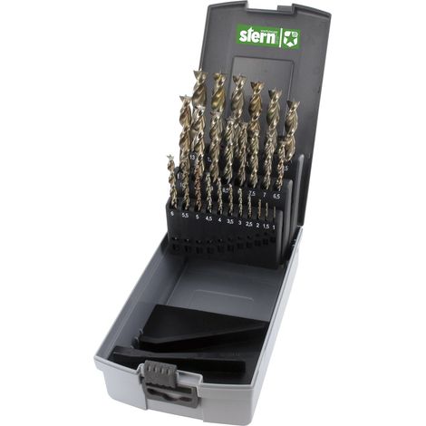 STERN Holzspiralbohrer-Kassette Nr, 307 HS Bohrer ø 1-13 mm 25-teilig