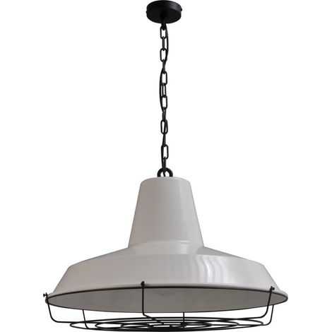 Lampe à suspension Prato XXL Industria 67 Grid Rétro - 2015-06-06-K-C