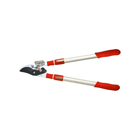 Ozaki Astsäge mit Teleskoparmen, 6 Positionen von 65 bis 93 cm. Mit Zugklinge für Weichholz und Riegel für eine