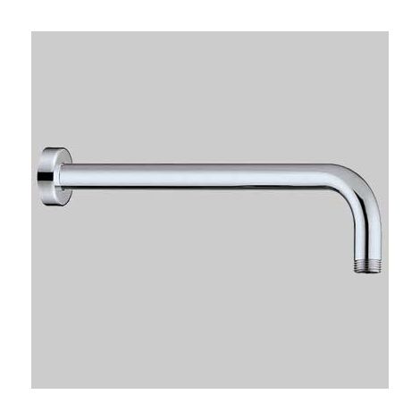 BRACCIO DOCCIA OTTONE CROMATO PEGASO  Cm 40 Ø 22     MADE IN ITALY