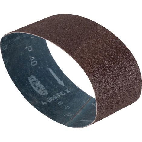 Abrasif bande abrasive Braun a120 75x533 mm marron