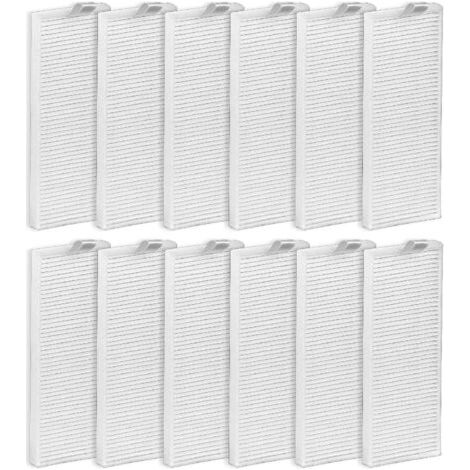 (12 pièces) filtres HEPA compatibles avec aspirateur robot Lefant M210B M213S M210S M210 M213, OKP Life K2 K3 K3A K4 K5, kit de filtres de rechange pour aspirateur robot 12 filtres (1/5)
