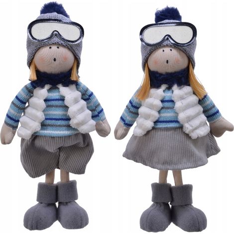 Weihnachtsfigur Puppe 38 cm (1/2)