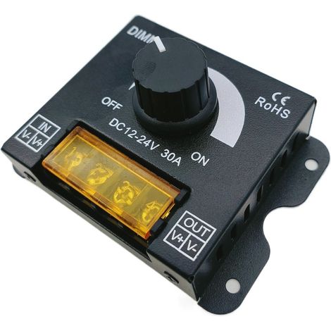 Direct sale of manual push-button dimmers for high-power LEDs 30A 360W