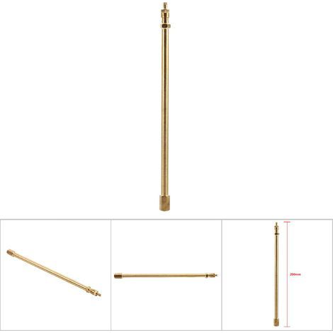 Ventilverlängerung aus Messing, 200 mm gerader Schaft für Ventilkappen und Verlängerungen (1/5)