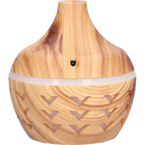 300-ml-Aroma-Diffusor in Holzoptik mit USB-Anschluss – Luftreiniger, Aromatherapie-Luftbefeuchter für Zuhause (1/5)