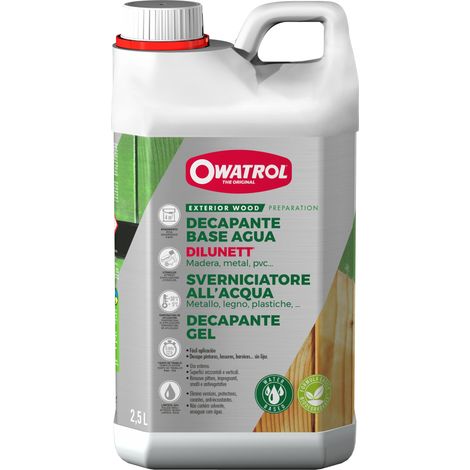Decapante base agua gelificado Owatrol DILUNETT® 1 litro