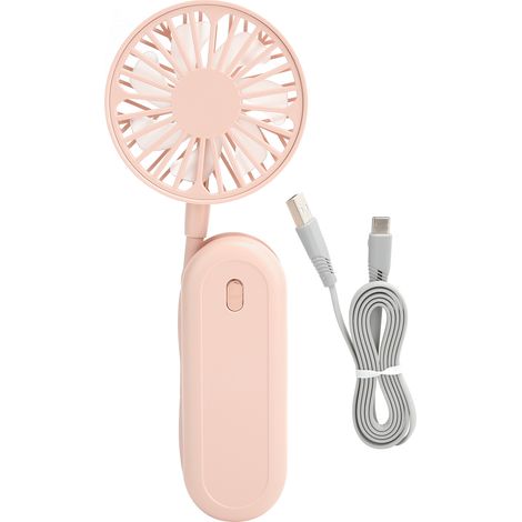 Mini ventilateur de cou portable pour bureau, à main, pour la maison, le bureau et les voyages-AquaForge