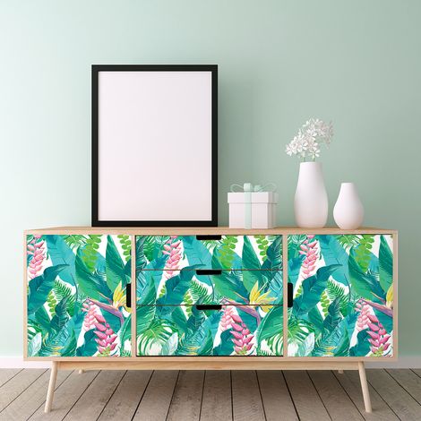 Sticker meuble tropical Tumaraa 40 x 60 cm (1/5)