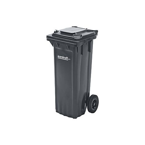 eurokraft pro  Bidone per rifiuti in plastica DIN EN 840  (1/4)