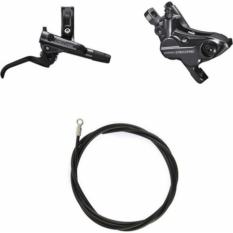 Set freni a disco posteriori in resina Shimano Deore BR M6100