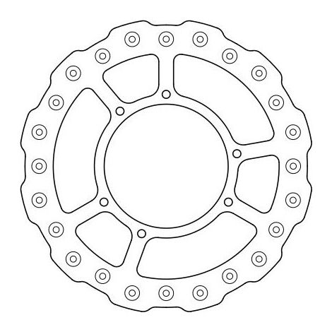 Disque de frein fixe