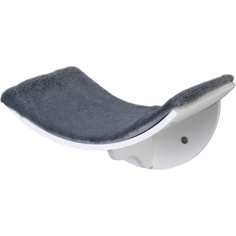 Mur d'escalade chat gris tapis peluche mural étagère chat 4.5kg