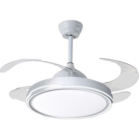 Ventilador dc toronto blanco, 4 aspas retráctiles, 72w led 300040006000k, app, al.35xd.108/50cm (1/3)