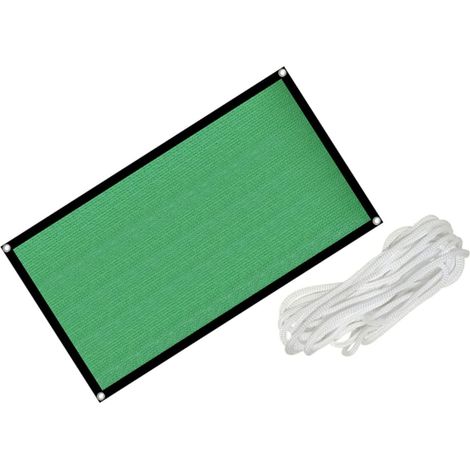 Filet d'ombrage pour pelouse, filet de protection solaire portable pour serre, écran solaire pliable, tissu de jardin, toile d'ombrage verte (1/5)