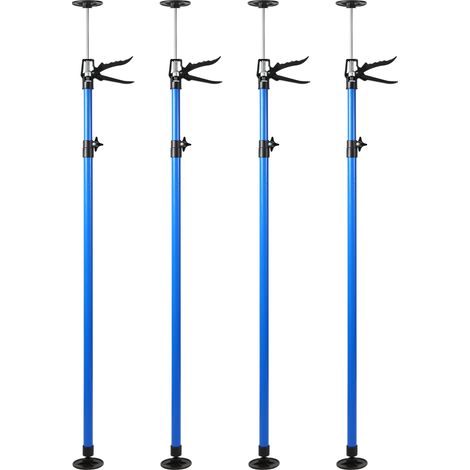 Einfeben – Support de montage etai en acier réglable 115-290cm – Capacité 50kg – Kit de 4 – Installation flexible et rapide
