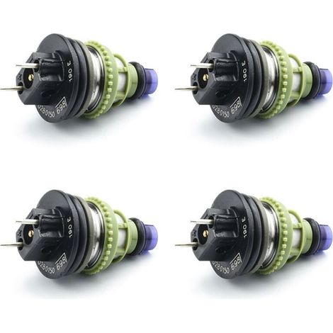 Iniettore di carburante 4 pezzi 0280150698 9946343 per 19 / Clio Spi per Tipo 1.6 Ie per 1.8 (1/2)