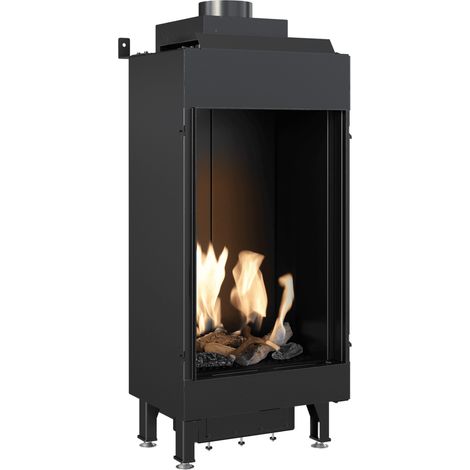Gaskamin KRATKI LEO 68 Vorderseite Propan Butan ∅ 100/150 4,1 kW (1/5)
