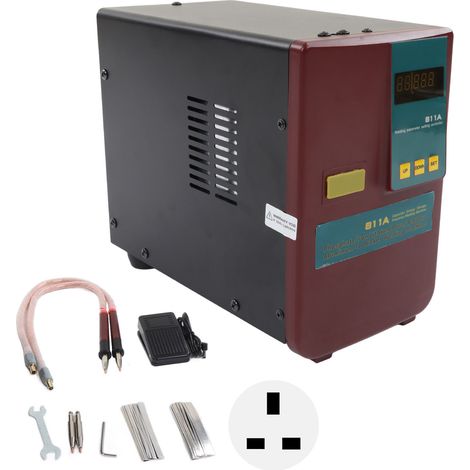 Poste à souder par points 36KW, machine de soudage intelligente à écran numérique multifonction, pour batterie, prise UK 220V, stockage d'énergie haute performance. (1/5)