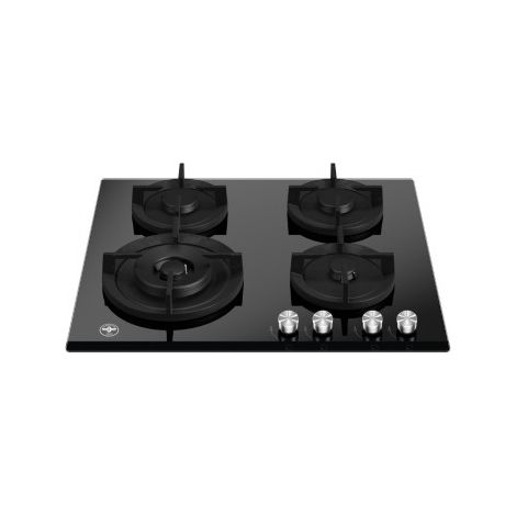 Bertazzoni La Germania P604LLAGGN. Colore del prodotto: Nero, Posizionamento dell'apparecchio: Da incasso, Dimensione della larghezza del piano cottura: 60 cm. Bruciatore piccolo: 1000 W, Bruciator... (1/2)