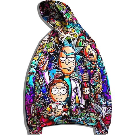 Sweat à capuche unisexe pour homme, imprimé motif 3D. Un sweat à capuche tendance et résistant. (1/5)