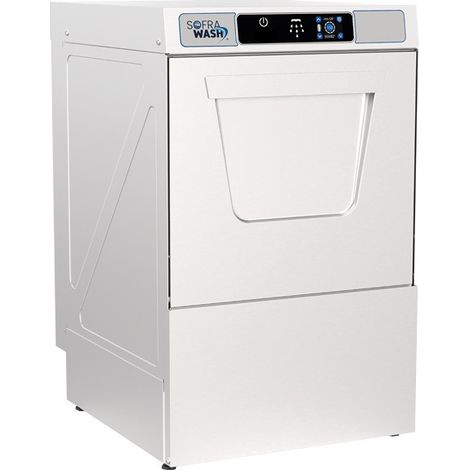SOFRAWASH - Lave verres avec pompe de vidange - Panier 400 x 400 mm - Sofraca