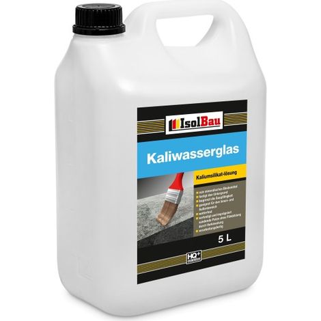 Verre à eau de potassium IsolBau Kaliwasserglas 5L (1/2)