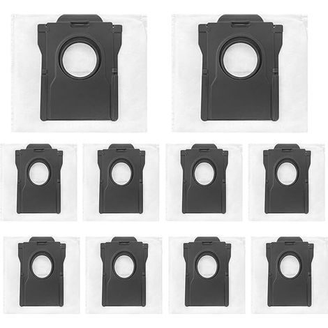 10 dust bags compatible with Dreame L10s Pro Ultra Heat, L10s Ultra Gen 2, X30/X40/X50 Ultra Complete, X40/X50 Master, Mova E30 Ultra, Z50 Ultra, V50 Ultra vacuum cleaners, 3.2L replacement bags (1/5)