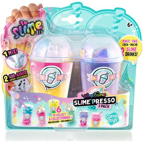 SO SLIME DIY - So Slime DIY - Slime'Presso, lot de 2 - So Fresh - SSC 253 (1/4)