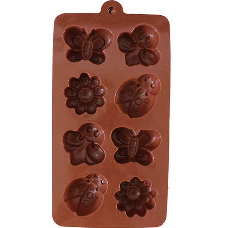 Moule à biscuits et gâteaux en silicone en forme d'insectes à faire soi-même (1/5)