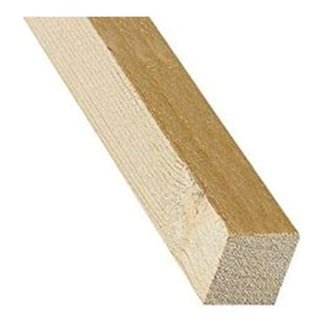 4 Listelli Grezzi non piallati abete mm60x60x2000