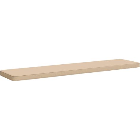 vidaXL 1-Piece Bench Cushion VUGHT 100% Polyester Cream
