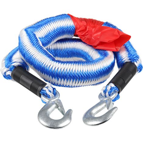 alca® Abschleppseil Abschleppseil Notfall-Abschleppgurt für Fahrzeuge 2500 kg 1,5-4,0 m