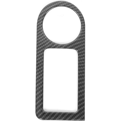 Cadre de réglage de phare pour Hyundai Grand Starex H1 2019 - ABS, texture fibre de carbone - Kit de 1 pièce (1/5)