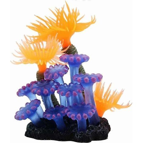 Koraalplantornamenten van hars, imitatie van zeeplanten, koraalornament voor aquarium, kunstkoraal, koraalplantornament, aquariumlandschap voor aquarium (1/5)