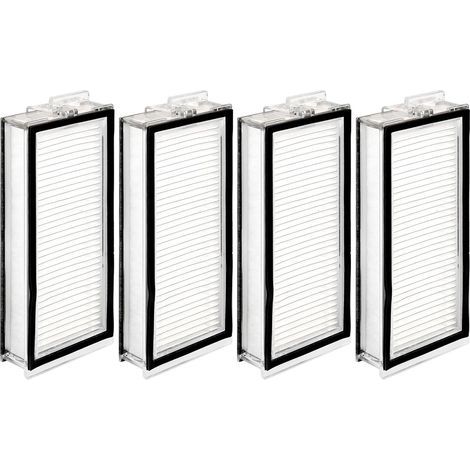 (4 Stück) Q5 Pro+ Ersatz-HEPA-Filter, kompatibel mit Roborock Q5 Max+, Q5 Pro, Q5 Pro+, Q8 Max, Q8 Max+, Q7, Q7+, Q7 Max, Q7 Max+, Q5 Duoroller+ Roboterstaubsauger, Ersatzteile (1/5)