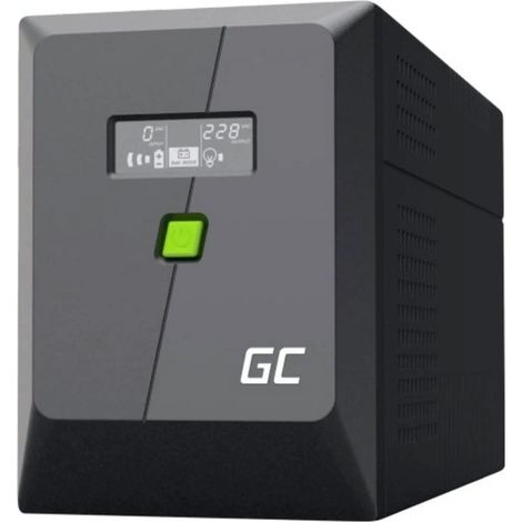[NEUWERTIG] B-Ware Usv Notstromversorgung Ersatzstrom Green Cell Schwarz Schutzkontakt Steckdose