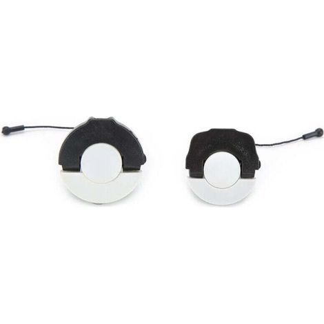 Bouchon de réservoir de carburant pour tronçonneuse 2 pièces compatible avec MS210 MS230 MS250 MS290 MS340 MS360 MS380 45,4 cm³ Résistant au vieillissement avec des performances stable (1/4)