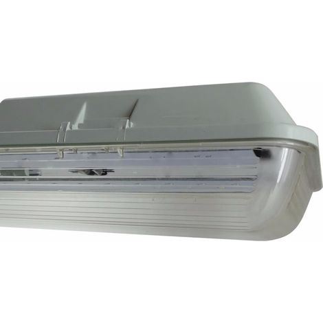Réglette étanche Double pour Tubes LED T8 IP65 (boitier vide) - (1/5)