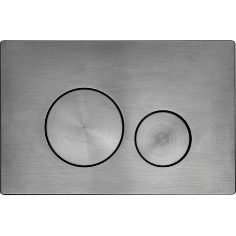 Roper Rhodes Rondo TR9044 Dual Flush Plate Button Gunmetal Finish Grey Tones