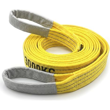 Élingue Polyester Plate Double Bande 3T 2m Elingue de Levage Textile Résistante Sangle de Levage Double Bande Robuste pour Utilisation Multi-Applications (1/5)