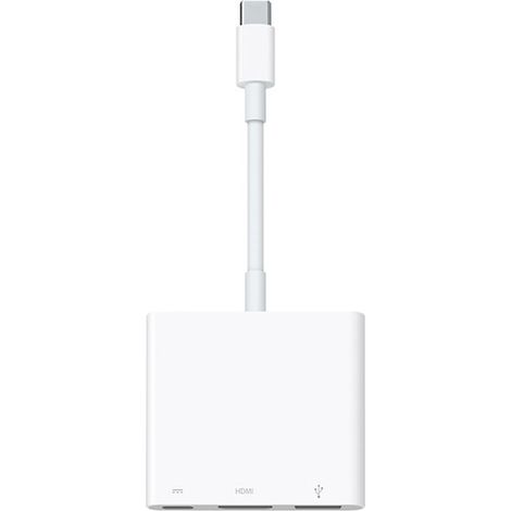 Adaptador Multipuerto Apple Muf82Zm De Conector Usb Tipo C A (1/2)
