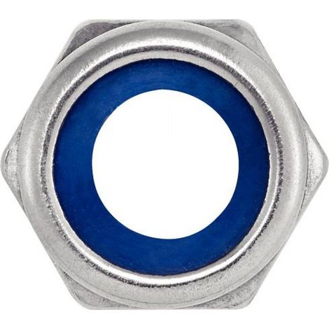 5 Ecrous Hexagonaux à Créneaux M33 mm - DIN 935 - ISO 7035 - NFE27-414 - Inox A1 - D-Work