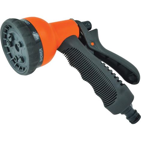 Faithfull YM7202 Plastic 8 Pattern Adjustable Spray Gun FAIHOSEPLSPY