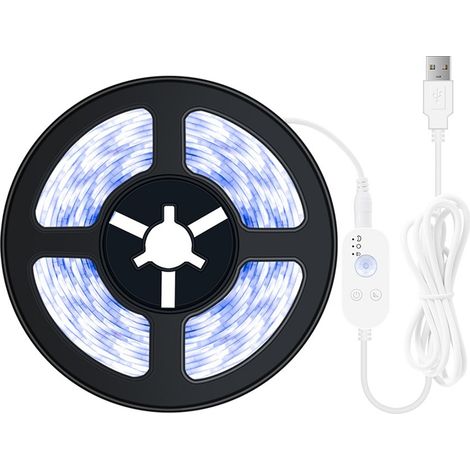 Bande LED avec détection de mouvement intelligente, décoration intérieure (6500K (blanc froid) 4 mètres) (1/5)