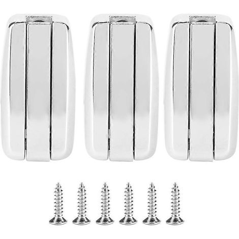 Set mit 3 unauffälligen Haken aus Zinklegierung für Kleidung, Wandhaken für Kleiderschrank, Badezimmer, Schlafzimmer (1/5)