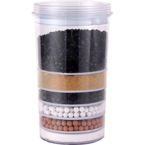 Filtre à eau Plus/filtre de remplacement pour distributeur d'eau avec élément filtrant combiné à 6 couches/Compatible avec tous les systèmes de filtration sur robinet Pur® (1/5)