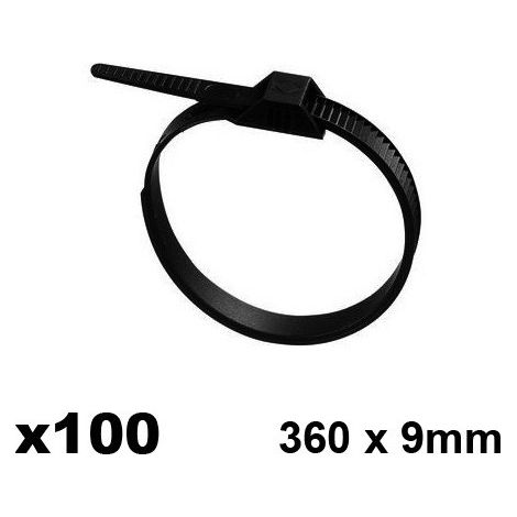 Lot de 100 colliers 355mm x 9mm (COL992)