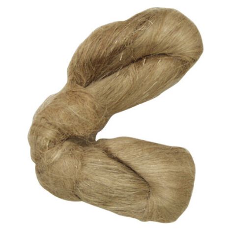Schläfer 185201 Canapa Idraulica Isolante, Canapa Pettinata Fermit per Raccordi Idraulici, Tubi, Rubinetti, Filetti e Giunzioni Idrauliche, 200 grammi (1/5)