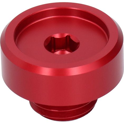 Bouchon de remplissage d'huile moteur en alliage d'aluminium rouge, adapté pour Honda ARX1200 CB1000 CB1000R (1/5)